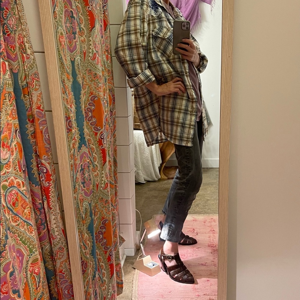 Jeffrey Campbell Angora-F Calf Hair Heeled Sandals Size 7.5